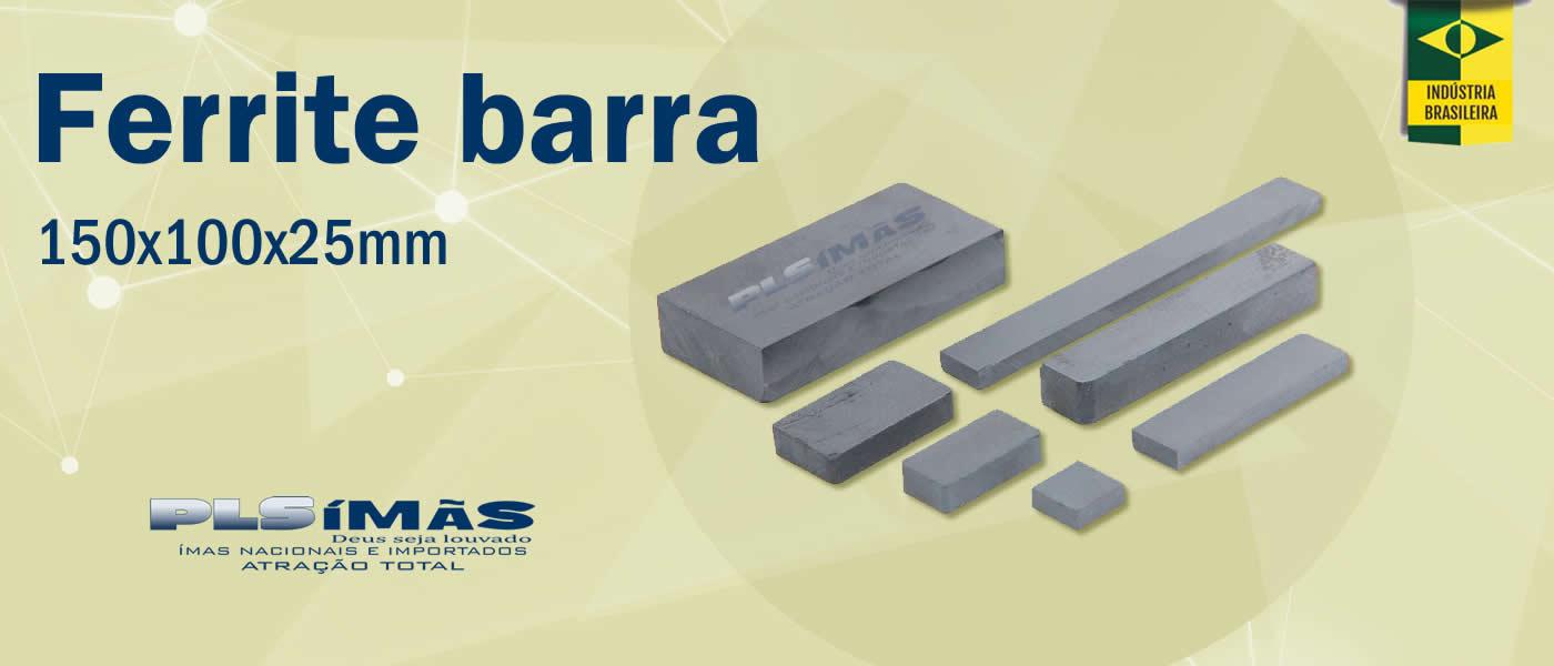 Ferrite barra 150x100x25mm