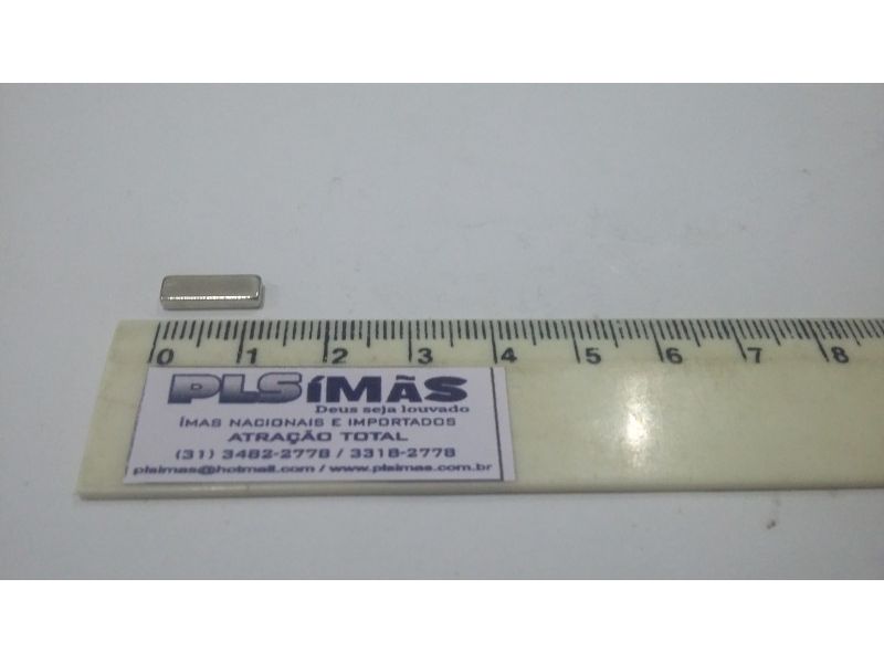 Neodimio barra 20x10x5mm