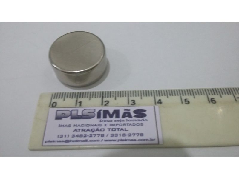 Neodímio disco Ø22x10mm N42